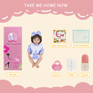Poupée bébé <span class=keywords><strong>reborn</strong></span> en silicone de 18 pouces, fille, toucher doux, nouveau-né, pour cadeau d'enfant, poupées <span class=keywords><strong>reborn</strong></span> en silicone réaliste - Product Image 6