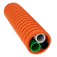 Câble PE100 HDPE COD SN8 pour système de protection de câbles de télécommunications à fibres optiques souterrains