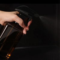 Botol Semprot Plastik Hitam Profesional PP untuk Kebersihan Rumah Tangga dan Mobil, Harga Murah 28 400/410