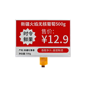 Pantalla de Tinta Electrónica Microtech de 10.2 Pulgadas, 960x640, Blanca/Roja, Área Activa SPI 215.52x143.68mm, Personalizable OEM ODM para Supermercados - Product Image 1