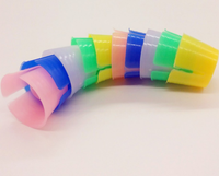 Bols/gobelets de mélange colorés jetables en plastique pour laboratoire dentaire