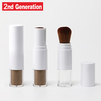 Corrector de Cejas Instantáneo a Base de Hierbas, Sin Aceite, Resistente al Agua, Fijación Fuerte, Polvo para Dar Volumen al Cabello, Sin Perfume