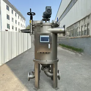 polymer emulsion pigment starch filtration scrape Automatic self cleaning filter housing machine