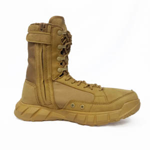 Chaussures de <span class=keywords><strong>combat</strong></span> tactiques durables personnalisées Jungle <span class=keywords><strong>Beige</strong></span> Bottes tactiques en caoutchouc désert kaki - Product Image 4