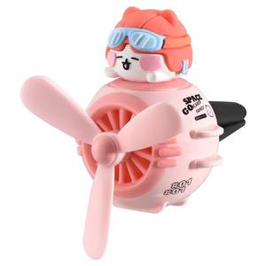 자동차용 에어 스펜서 방향제 스쿼시 A9 알루미늄 합금 디퓨저 벤트 클립 앰버 앰비퓨어 애니메 아올라 파워드 퍼퓸 대시보드 - Product Image 1