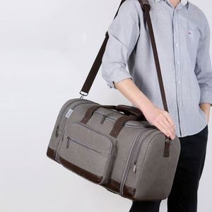 Nuevas llegadas de bolsos de lona para mujer, bolsos de viaje tipo duffel para exteriores. - Product Image 6