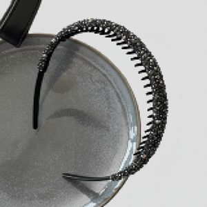 Vendita calda stile coreano cerchietti per capelli in velluto di perle di tendenza da donna accessori per capelli all'ingrosso - Product Image 2