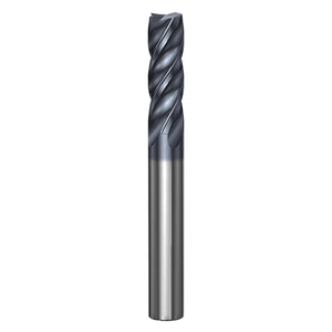 <strong>HSS</strong> Milling Cutter Tools 3 Flute 4 Flute All Ground Straight <strong>Taper</strong> Shank <strong>End</strong> <strong>Mill</strong> - Product Image 6