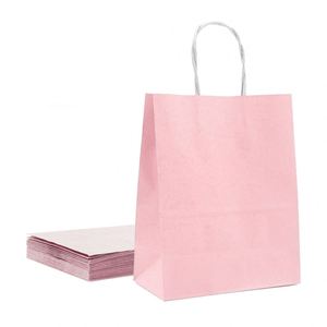 ถุงกระดาษช้อปปิ้งสีสันปรับแต่งได้ตามสั่ง (OEM) พร้อมหูหิ้วกระดาษคราฟท์และสายรัดโลหะ สำหรับบรรจุภัณฑ์อาหารรีไซเคิลได้ เช่น เมล็ดกาแฟ - Product Image 4