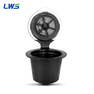 Nouvelles capsules de café réutilisables et rechargeables en plastique <span class=keywords><strong>pour</strong></span> machines à expresso, écologiques, capacité de 15 ml - Product Image 3