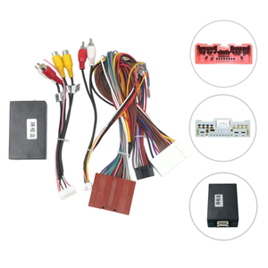 Marco de <span class=keywords><strong>DVD</strong></span> para Auto Meihua para Mazda 6 Atenza 2004-2015, Marco de Plástico de 9 Pulgadas para Radio de Auto, Arnés de Cables F5 W1 de 9 Pulgadas - Product Image 5