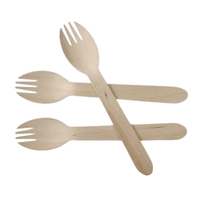 Ensemble de couverts jetables en bois pour desserts, mini-cuillères, fourchettes et couteaux, pour pâtisserie, boulangerie, événements de dégustation, mariage et traiteur