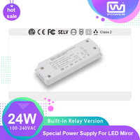 ETL SAA CE FCC Class2 24W 12V Alimentation avec courant de sortie 2A et relais intégré