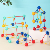 Puzzles 3D en perles, assemblage DIY, insertion de perles, mini briques créatives, blocs de construction