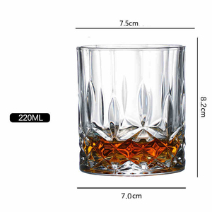 Vasos de Whisky de Cristal Resistentes de 300ml y 400ml, con Base Cuadrada, Hechos a Mano, para Degustación de Whisky, Vodka y Licores, Irrompibles - Product Image 3
