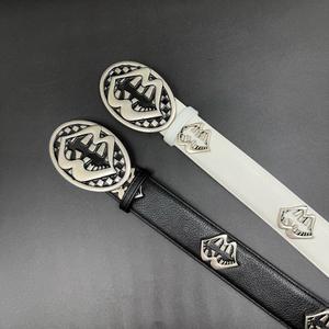 Ceinture vintage Western Cowboy Cowgirls pour homme, style Y2K gothique punk rock, en cuir PU clouté avec boucle en alliage - Product Image 4