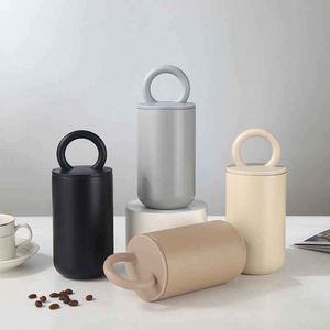 Stainless Steel <b>Coffee</b> Mug With Modern Design and Vacuum Insulation for Travel - Product Image 1
