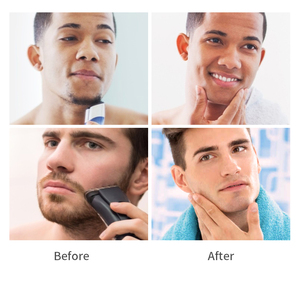 Gel de Afeitar Transparente Profesional Personalizado para Hombres, Fórmula Transparente de Alta Visibilidad para un Afeitado Preciso y Estilizado de la Barba, Deslizamiento Suave sobre la Piel - Product Image 2