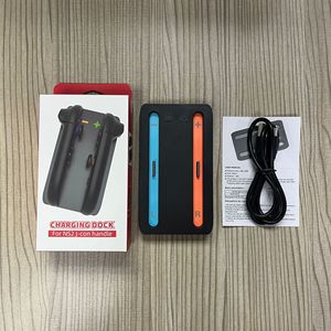 Station de charge double 2-en-1 et coque <span class=keywords><strong>JoyCon</strong></span> en ABS et TPU avec chargement USB pour 2 - Product Image 5