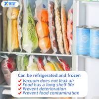 Sacs sous vide personnalisés pour emballage alimentaire, résistants aux hautes températures, pour cuisson sous autoclave, transparents, en nylon, anti-humidité, pour sushis et chewing-gums