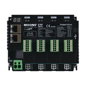 Controlador de Motor de 4 Ejes Serie MOONS STF05 EtherCAT, Conexión de Uno a Cuatro Buses, 4 Ejes, Bucle Cerrado y Abierto - Product Image 2