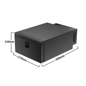 Refrigerador Compresor para RV, <span class=keywords><strong>Nevera</strong></span> Portátil de 30L con Cajón, DC para Viajes en RV, <span class=keywords><strong>Caravana</strong></span>, Uso en Viajes Todoterreno - Product Image 3