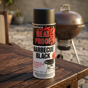 Heat Proof Barbecue Black Spray Paint for Grills and Heated Metal Surfaces 10 Oz 4264 - Product Image 2