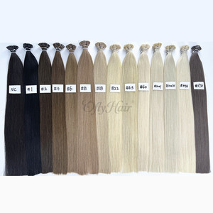 Extensiones de Cabello Plano de Queratina 100% Cabello Humano de Alta Calidad Todos los Colores Cabello Liso - Product Image 3