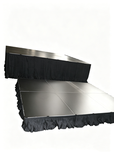 RK Aluminum <b>Stage</b> <b>Platform</b> Floor Mounting Square <b>Stage</b> for Events Exhibition Music Performance - Product Image 1