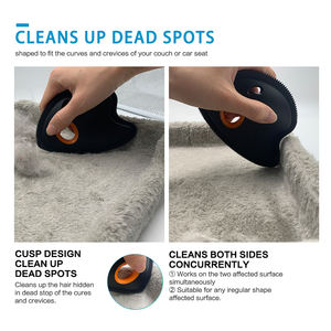 Épilateur pour animaux de compagnie rouleau à charpie fournitures de nettoyage <span class=keywords><strong>brosse</strong></span> en <span class=keywords><strong>laine</strong></span> épilateur manuel peluches peluches <span class=keywords><strong>brosse</strong></span> propre à granulés - Product Image 3