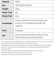 Location de toilettes portables pour mariage, toilettes portables pour le camping, provenant d'un fabricant chinois, vente en gros