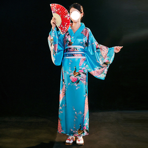 Costume de <span class=keywords><strong>kimono</strong></span> traditionnel japonais pour femmes, brodé, tenue de yukata féminine, robe de soirée d'Halloween, <span class=keywords><strong>kimono</strong></span> vintage de <span class=keywords><strong>geisha</strong></span> - Product Image 3