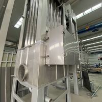 Éliminateur de fumée industriel avancé en acier inoxydable, précipitateur électrostatique humide pour le contrôle des fumées d'huile de friture dans les usines alimentaires