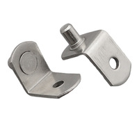 Accessoires de quincaillerie : Plaque de support d'étagère à axe central pour armoire, Plaque de fixation de connexion, Support de table de ping-pong à barre droite