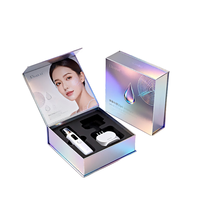 Boîtes d'emballage magnétiques personnalisées pour produits de beauté, boîtes pour instruments de massage facial, boîtes cadeaux rigides en deux parties pour articles électroniques et cadeaux