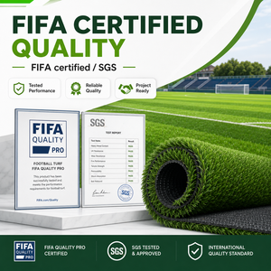 Gazon <span class=keywords><strong>synthétique</strong></span> professionnel pour terrains de football, <span class=keywords><strong>pelouse</strong></span> artificielle pour terrains de sport extérieurs, OEM ODM - Product Image 4