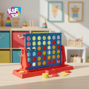 Juego de Mesa Educativo Interactivo KSF, Mini <span class=keywords><strong>Conecta</strong></span> <span class=keywords><strong>4</strong></span> en Línea, Juguete de Ajedrez para Niños de 5 a 13 Años, Plástico - Product Image 4