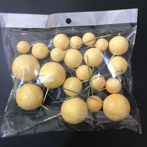 Bolas de Espuma Coloridas para Decoración de Pasteles, Bolas de Pastel de Colores para Baby Shower, Boda, Fiesta de Cumpleaños, Decoración de Pasteles, 20 Unidades por Bolsa - Product Image 4