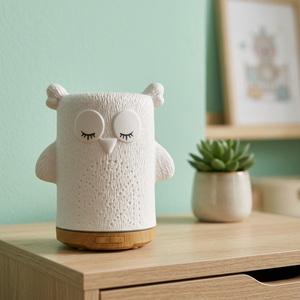 Premium Wholesale Electric Portable Ultrasonic Ceramic Aroma <b>Diffuser</b> with <b>LED</b> Light for Home Hotel Kids' Rooms-1 Year Warranty - Product Image 3