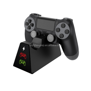 Hot bán Dobe Đen ABS nhựa không dây kép sạc dock cho P4 Pro Trò chơi điều khiển sạc Hub trạm với chỉ số <span class=keywords><strong>LED</strong></span> - Product Image 2