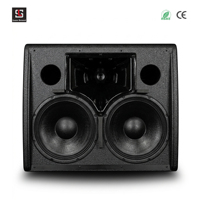 Haut-parleur de monitoring de scène professionnel personnalisable TFS-560 800W double 12 pouces, haute sensibilité 103 dB, Lasesound CE RoHS