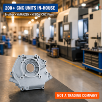 Cache-moteur en aluminium moulé sous pression 188F, usiné CNC en ADC12, pour pompes à eau de 3-4 pouces, pièces de moteur OEM, faible MOQ 100 pièces, directement de l'usine