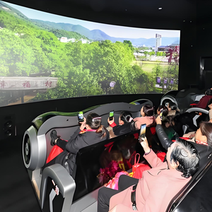 Mắt thường 3D Nhà hát chuyến bay dẫn hiển thị | trong nhà đầy đủ màu sắc lớn HD quảng cáo hiển thị - Product Image 1