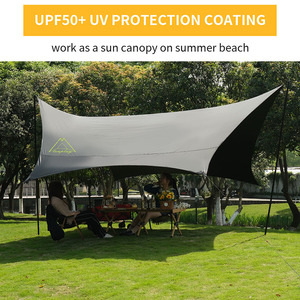 Tente d'auvent <span class=keywords><strong>de</strong></span> camping fabriquée plage pare-soleil abri pare-brise extérieur tente <span class=keywords><strong>de</strong></span> pique-nique auvent pour le camping - Product Image 5