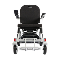 Nouveau design, fauteuil roulant électrique léger de luxe JBH D36, pliable pour les personnes âgées en voyage