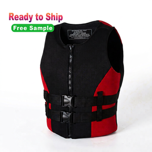 Gilet de sauvetage léger et personnalisable en néoprène pour adultes, idéal pour les sports nautiques et la natation - Product Image 1