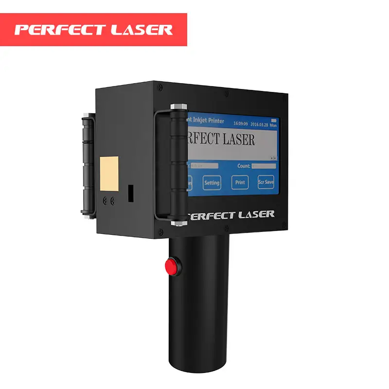 Perfect Laser tragbar kleiner Zeit Datum buchstaben-Drucker TIJ Tintenstrahl-Codiermaschine für Draht/Kabel/Piffe/Metall/Vorhangmaske