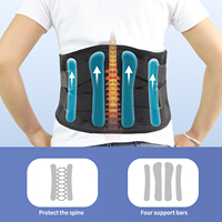 Ceinture de soutien lombaire réglable pour soulager les douleurs du bas du dos, pour hommes et femmes, soutien lombaire pour les douleurs musculaires, ceinture pour la sciatique