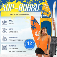 Planche de surf Offre Spéciale planche à pagaie debout OEM planche à pagaie gonflable pour sport nautique planche à pagaie Sup
