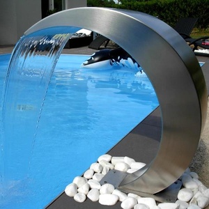 304/316 acier inoxydable <span class=keywords><strong>piscine</strong></span> cascade fontaine jardin décoration/<span class=keywords><strong>piscine</strong></span> <span class=keywords><strong>rideau</strong></span> d'eau - Product Image 5